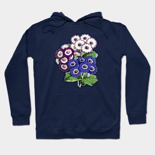 Cottagecore Aesthetic Flower Bouquet Botanical Illustration Hoodie